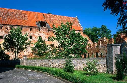 Ruiny zamku w Pienieznie